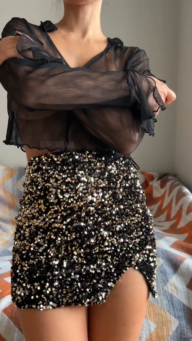 Just the right amount of sheer