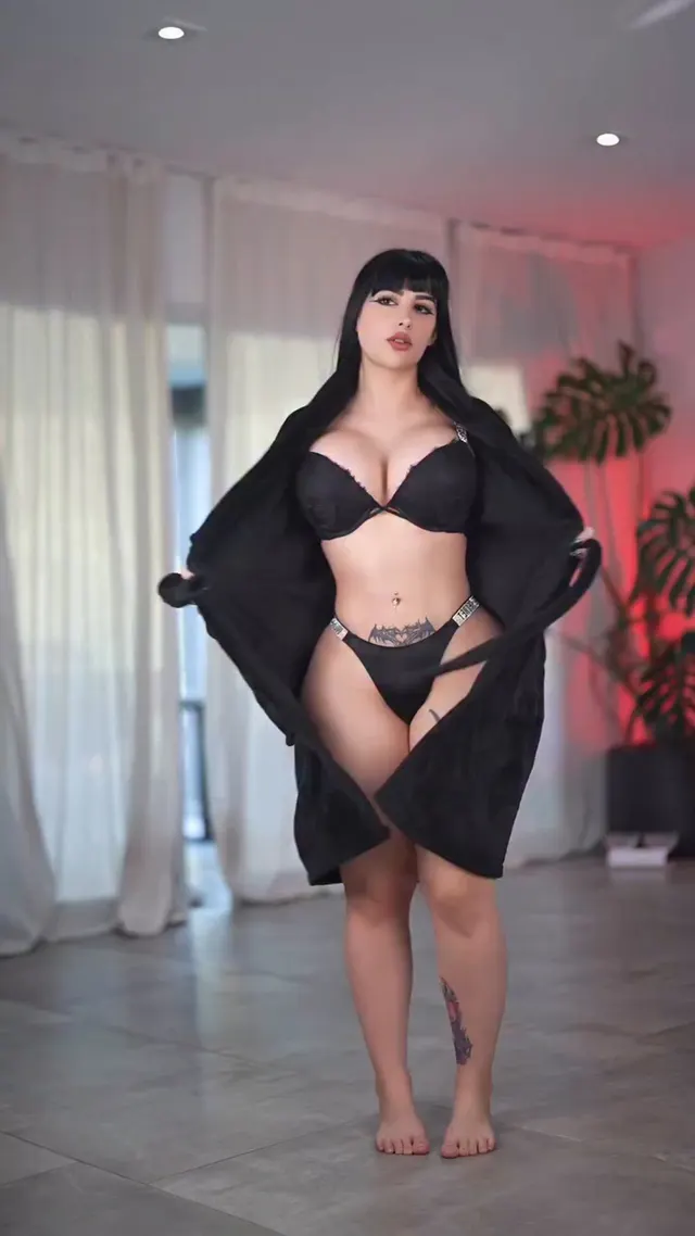 Stretching that dress a little bit