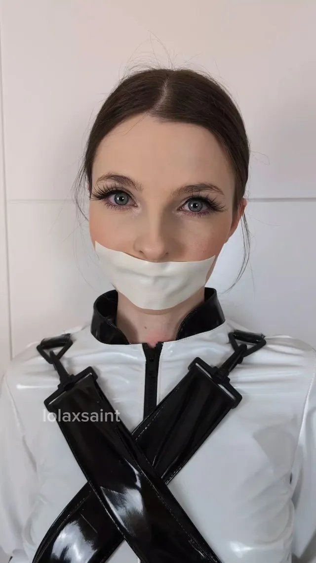 Straitjackets are better when they're shiny!