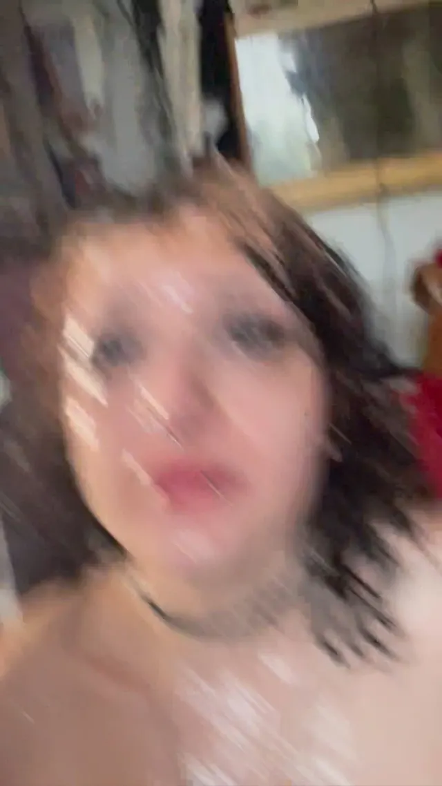 Caught all my spit and drool from him fucking my face and had it poured all over me