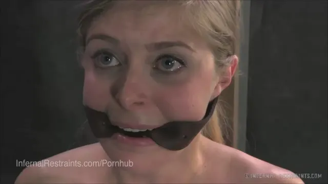 Forced to lean forward and not flinch unless she wants to tug on her friend.