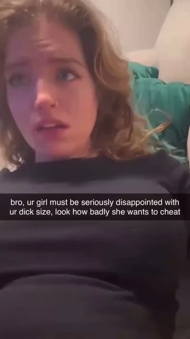 This is what I looked like when I was cheating on my bf with my ex