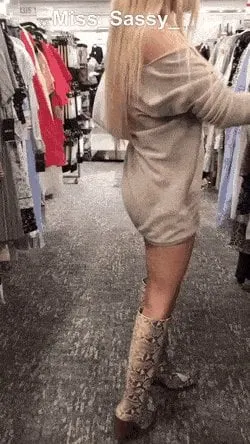 Miss_Sassy_ shopping in style