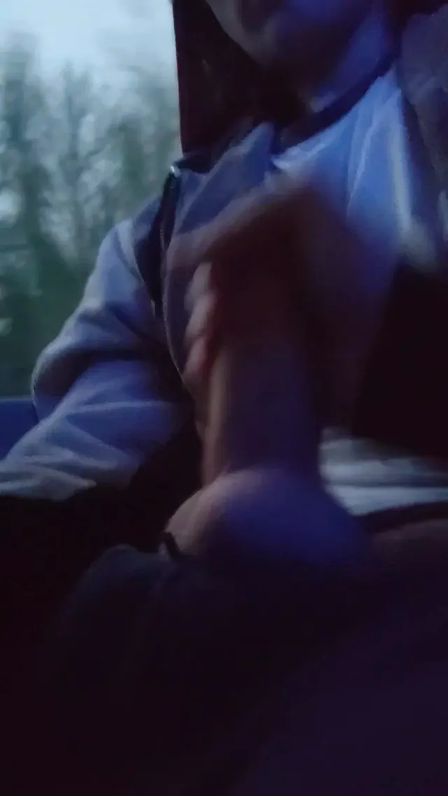 getting jerked off on a bus because we couldn't wait