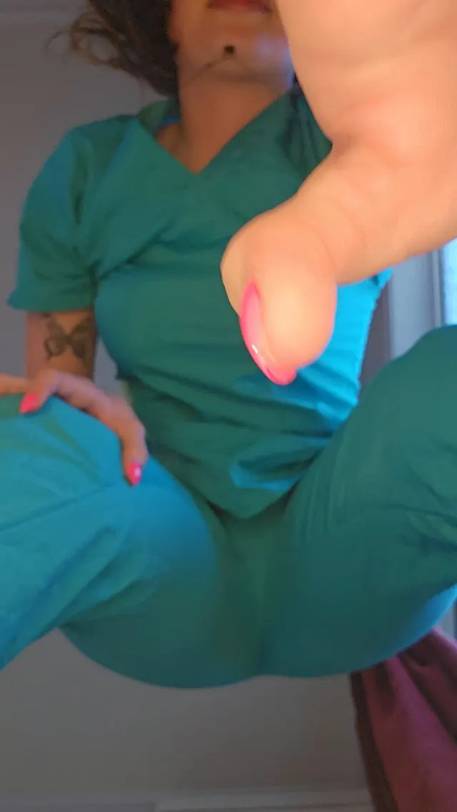 ever had a nurse sit on your face? Now you have