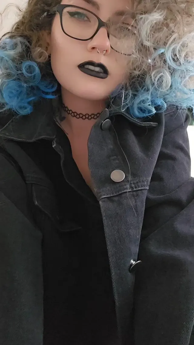 Oversized jacket and nothing else 