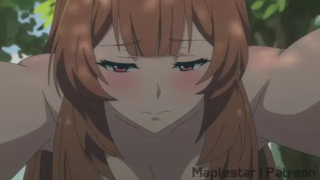 Raphtalia and Naofumi enjoying some fresh air outside~