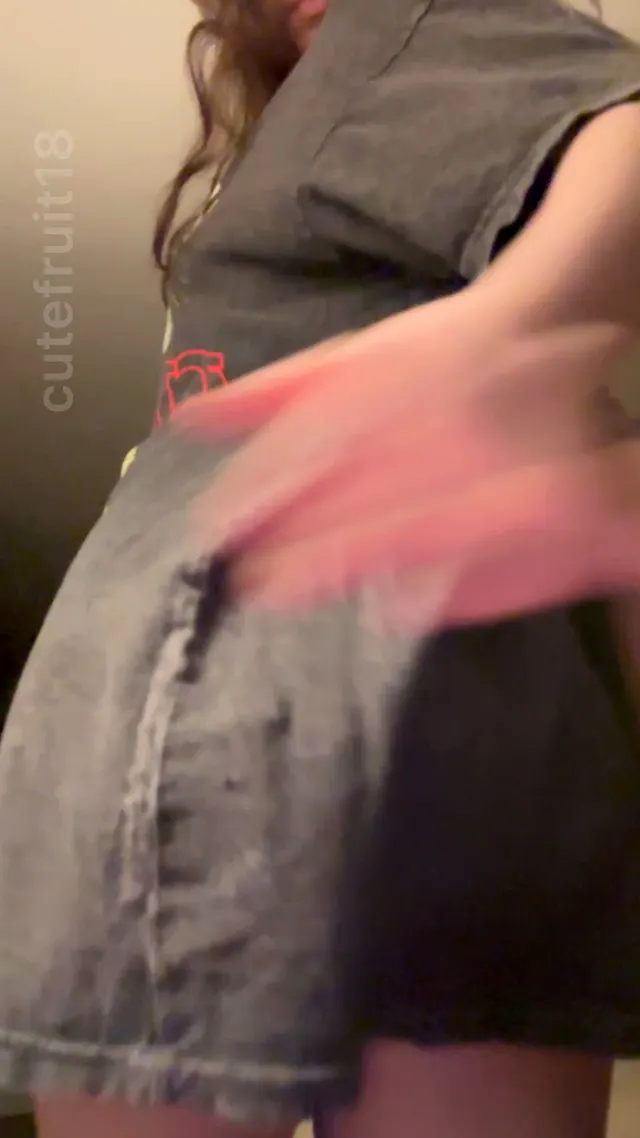 an oversized shirt with nothing underneath, simple but i still feel sexy <3