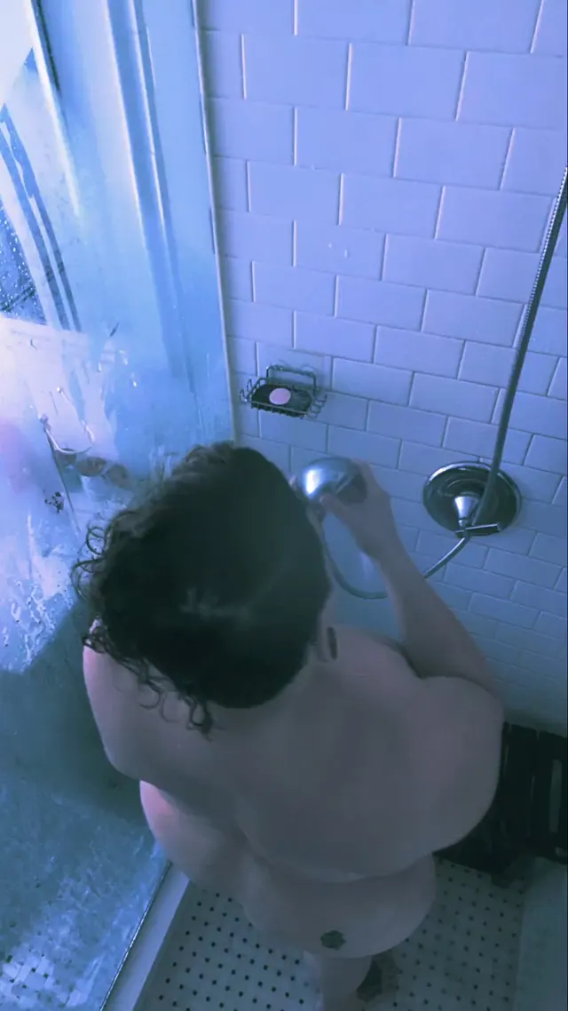 A fly in the corner of my shower...