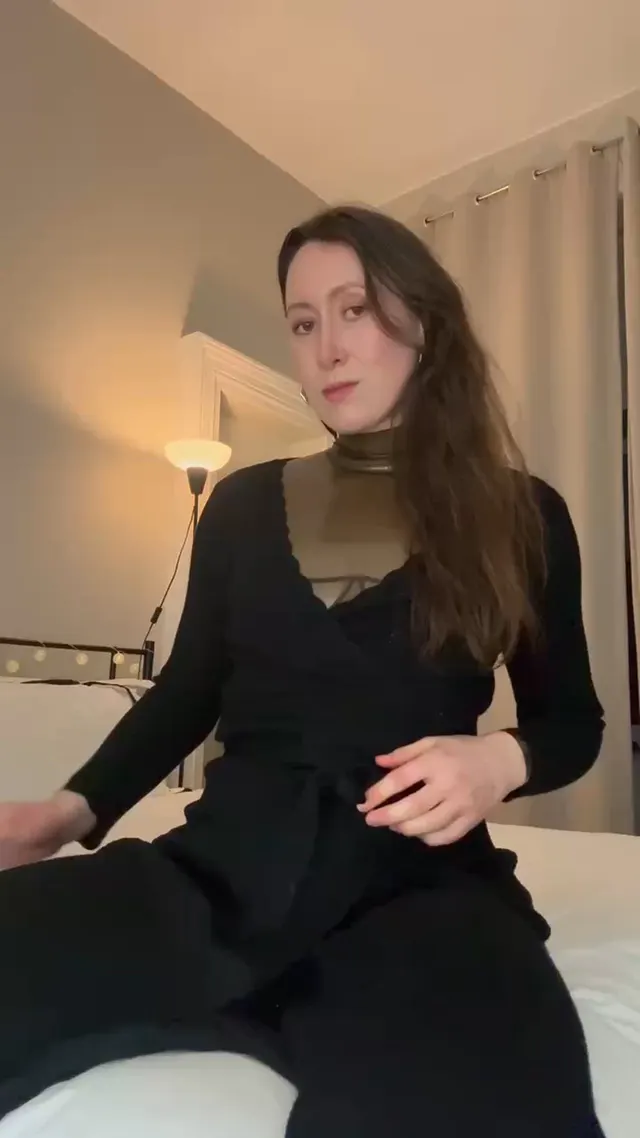 Hope you don’t mind that there’s more than just a latex catsuit underneath