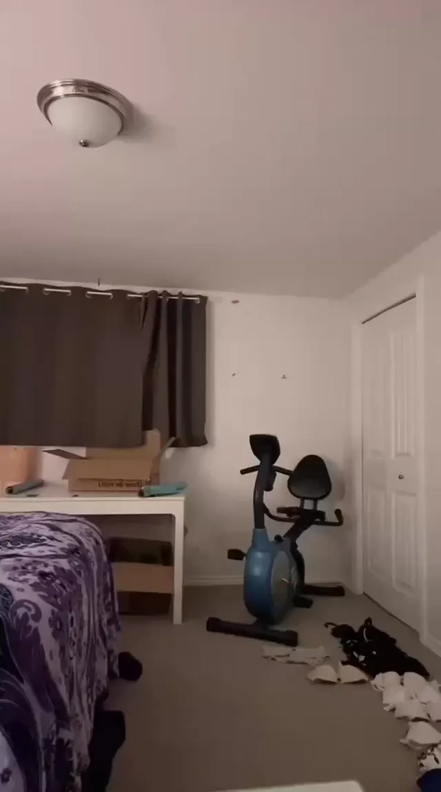 POV: your gf tries on some new lingerie before bed