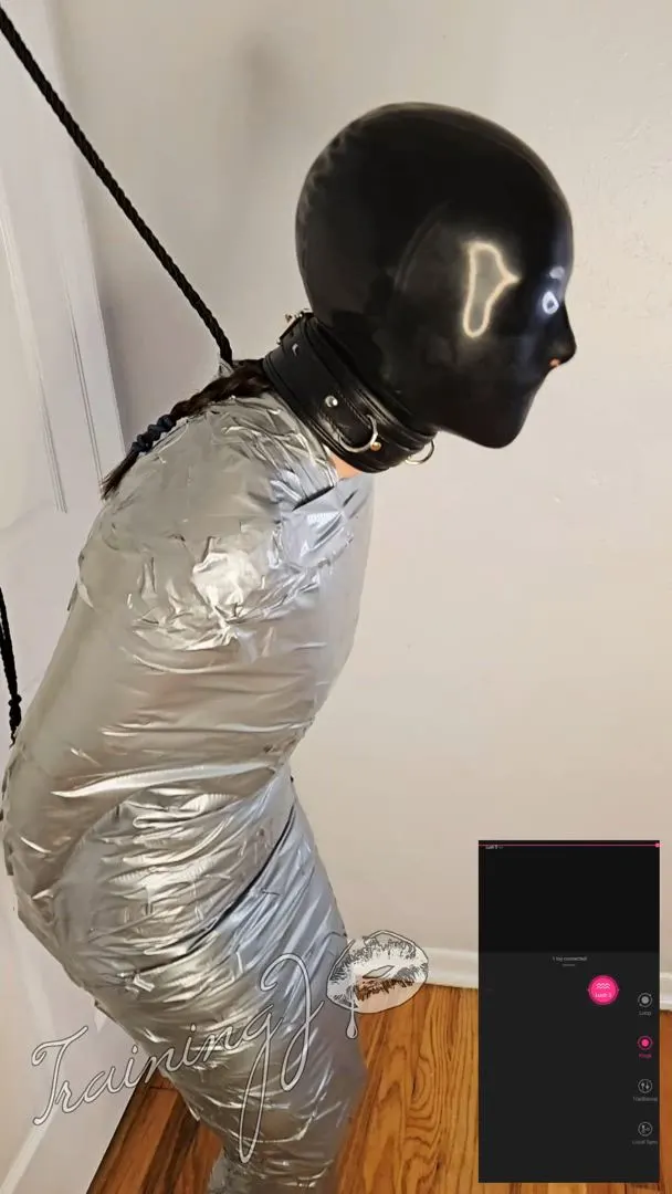 There's no way for me to resist the vibrator sealed inside me!