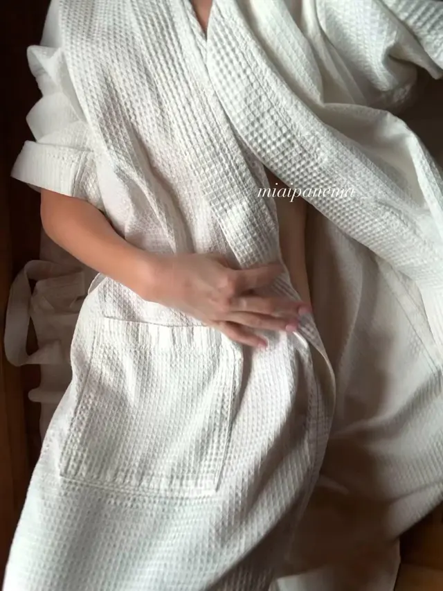 getting a little risky in the sauna..