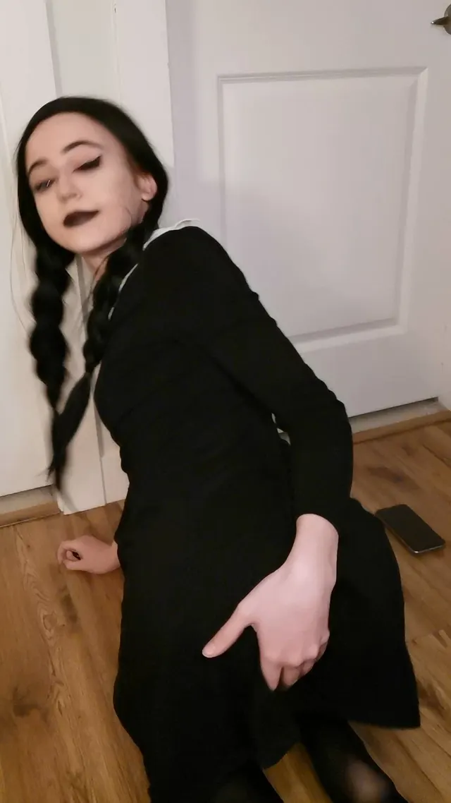 Would you nail a petite gothling from behind? Asking for, uh, a friend... [F]