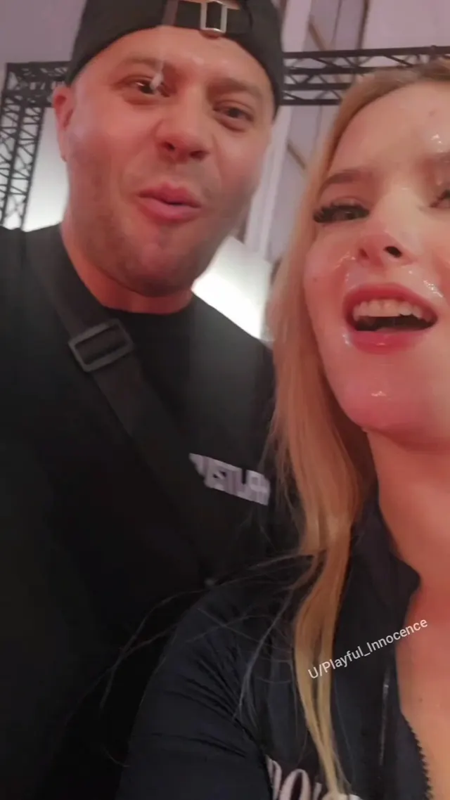 Look guys I have cum on my face