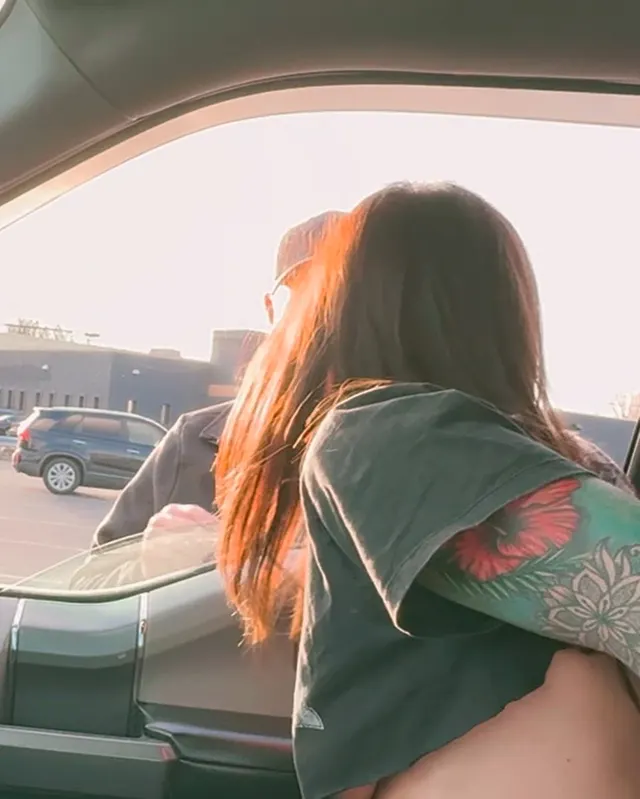 Love showing random guys my tits and letting them get a feel!