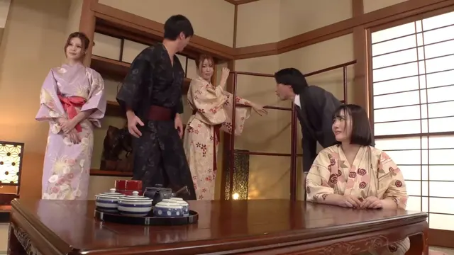 friends get timestopped at the onsen