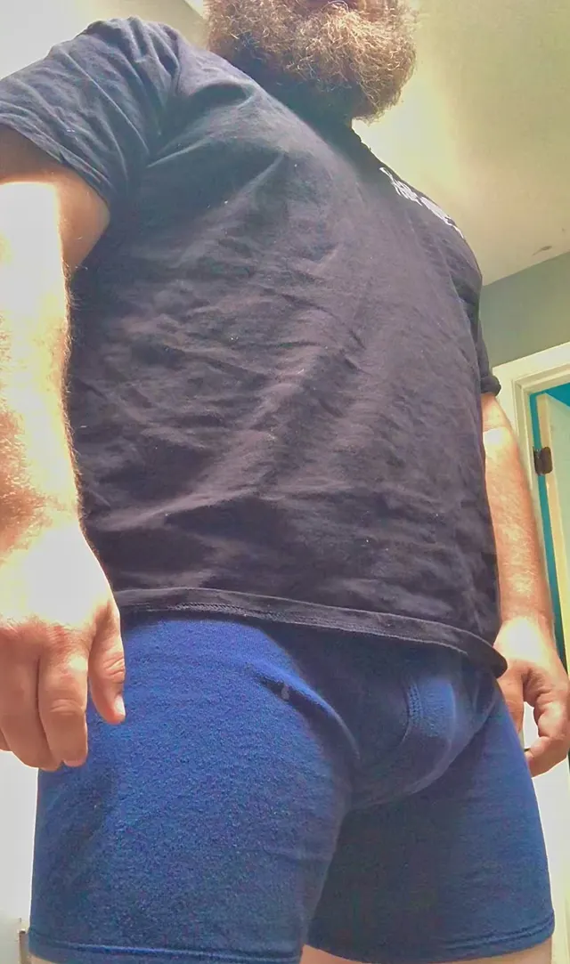 (35)Like watching a daddy bear strip for you?