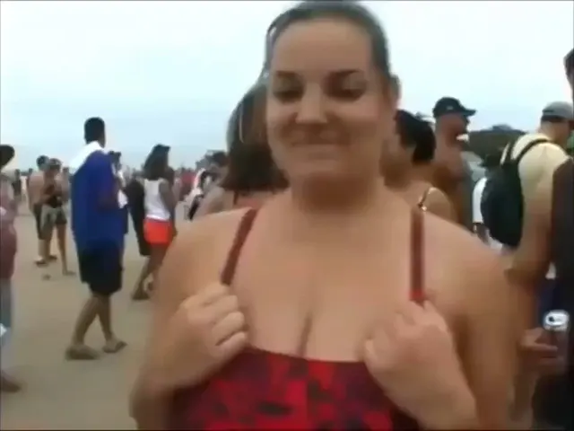 Someone’s mother flashing her huge tanlined titties back in the day