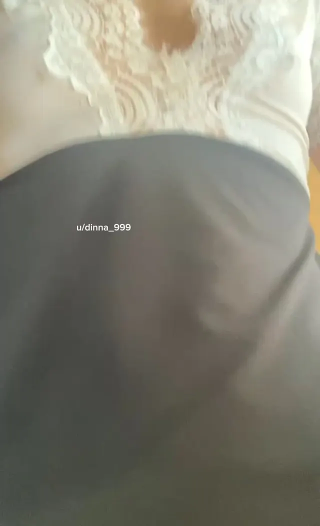 a creamy surprise underneath my dress