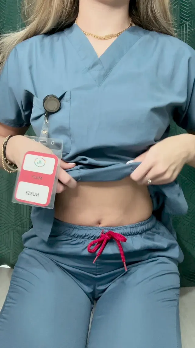 These nurse tits look way too good to keep covered