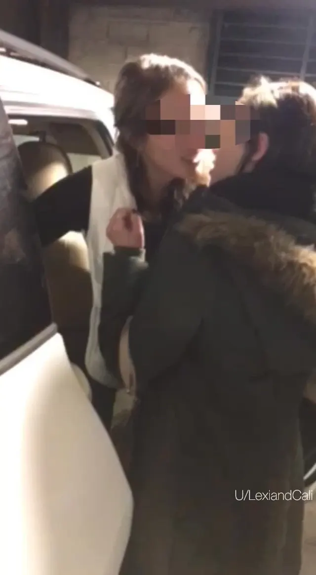 We made out in the parking garage and had some fun in the car before bringing this sexy girl home