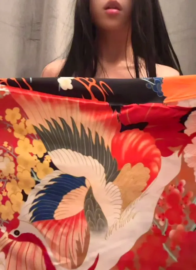 This kimono is the only thing that hides my modesty