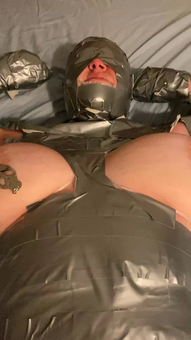 I can barely even struggle.