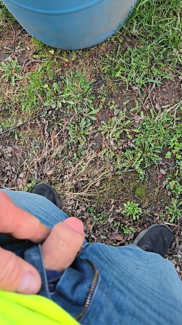 [M]Quick piss out back