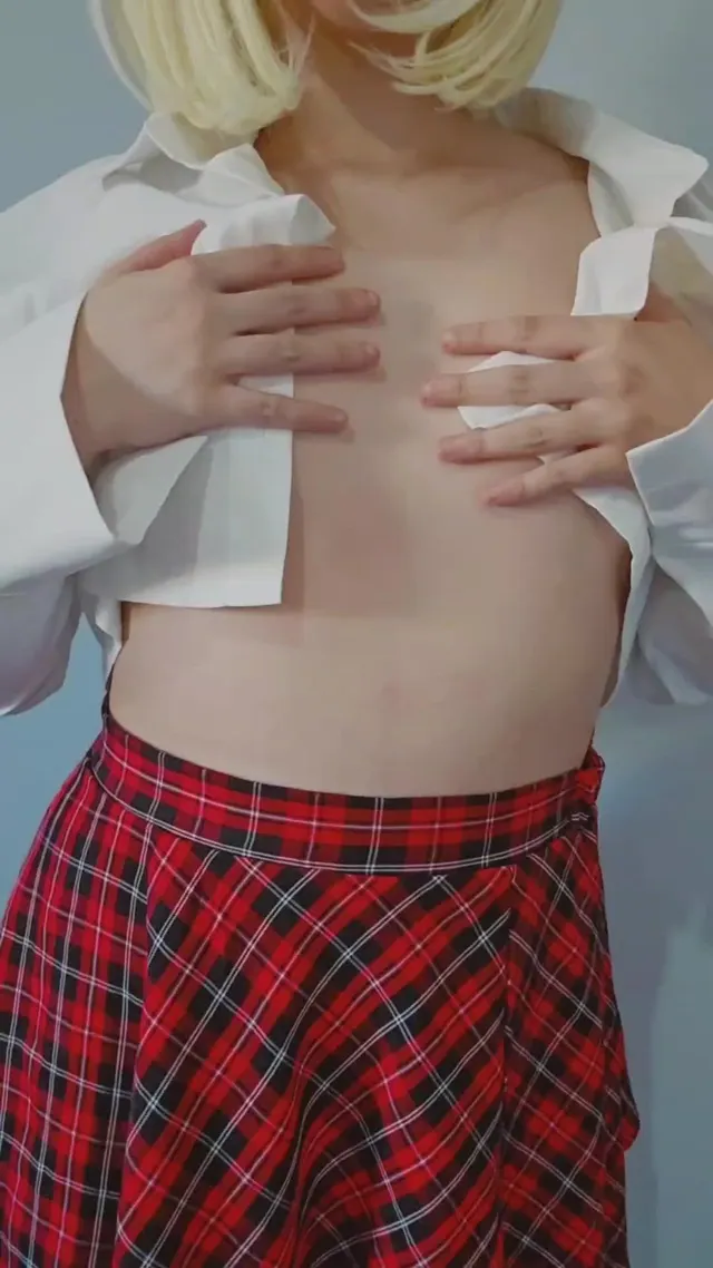 My boobs are so small that I can barely hold them