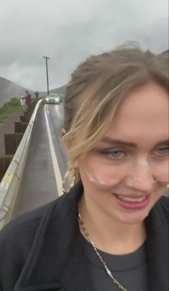 Everyone definitely enjoyed the view!