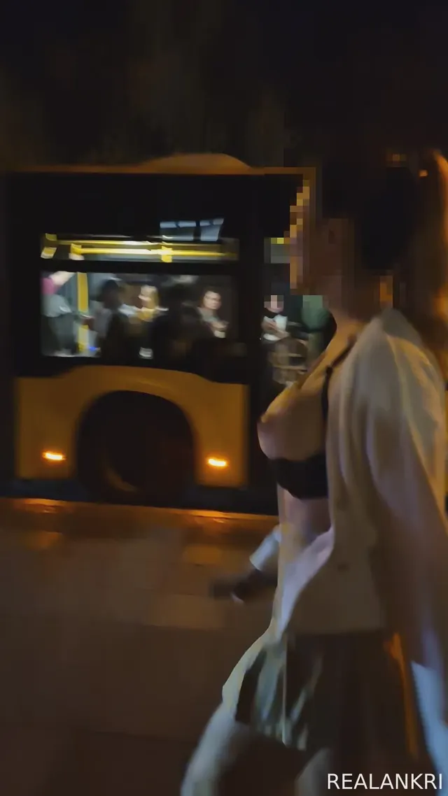 Walking past all those people at night in Berlin while my boobs are hanging out was so so thrilling.