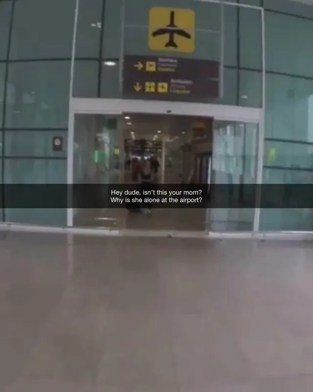 Bully accompanies your mom while she waits for you