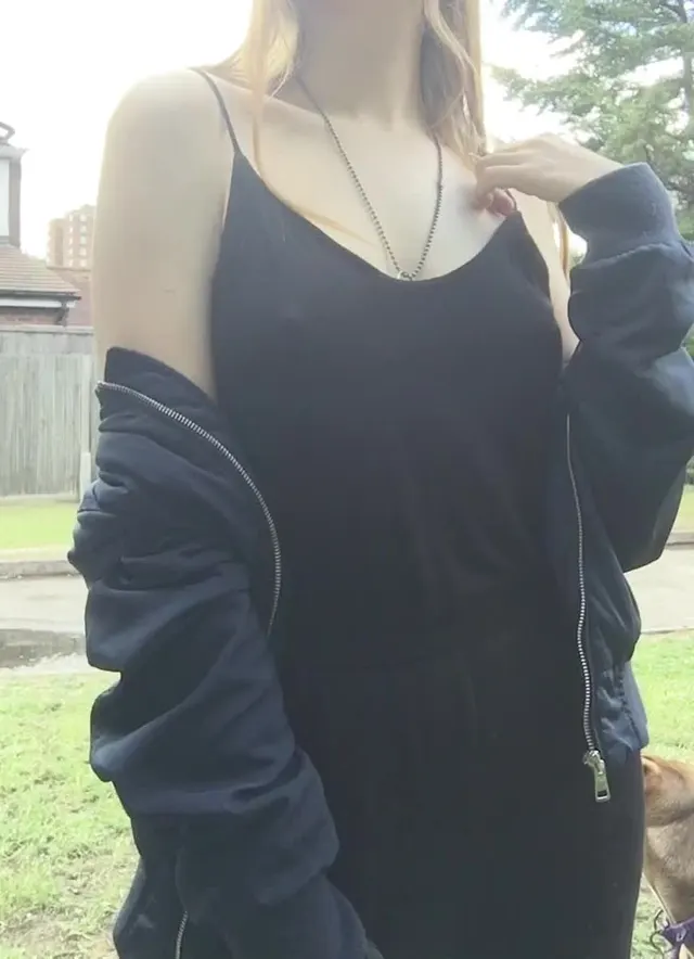 My nipples are really [f]eeling the breeze here 😉