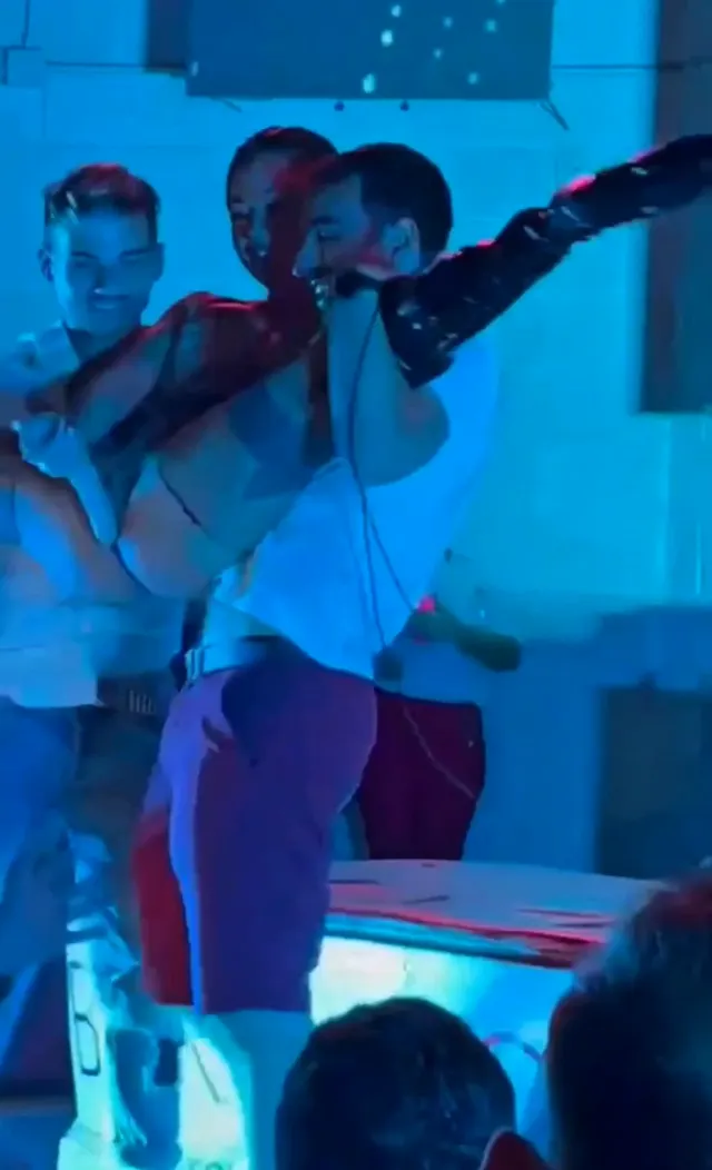 Crowd gets a surprise