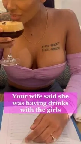 She just needed his BWC