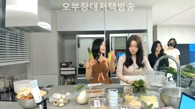 She's cooking alright