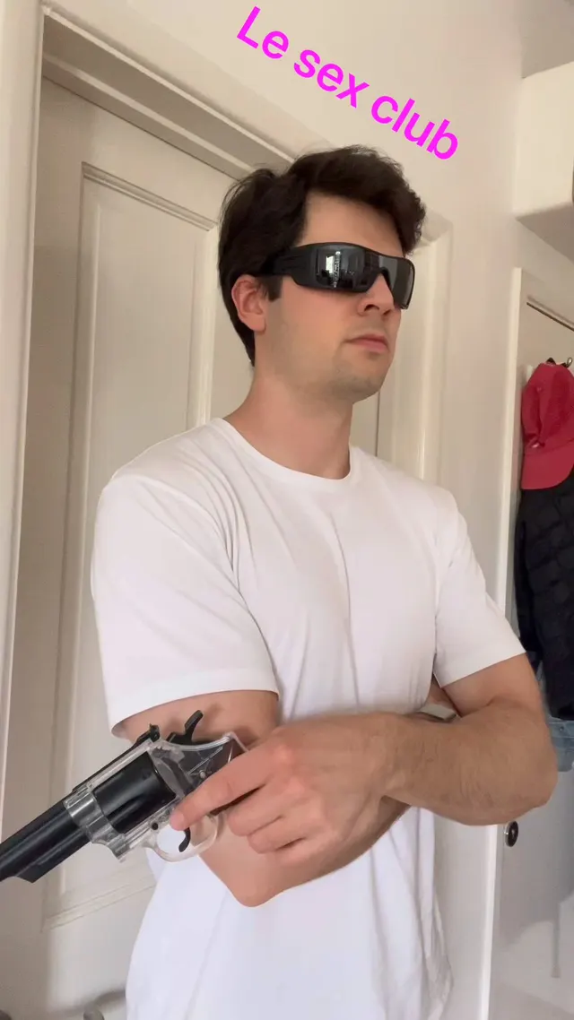 Trying to get into the sex club…