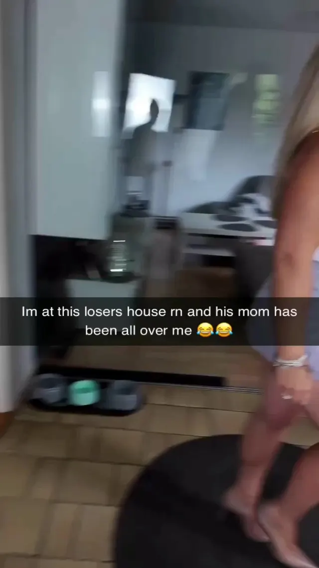 Your bully visits your mom while you’re away 