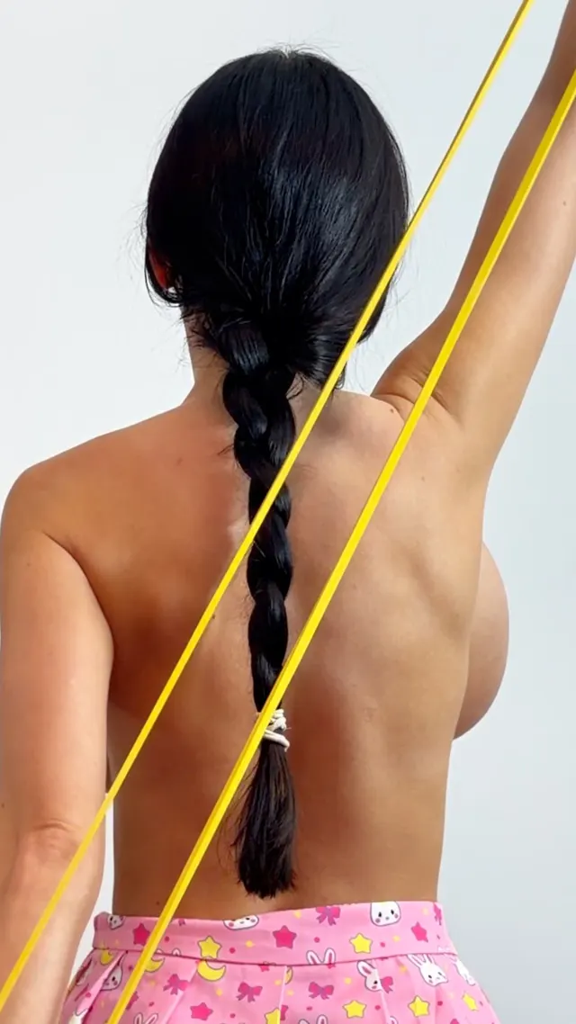 Banded straight-arm posterior shoulder circumduction - or, more briefly, sidewinding