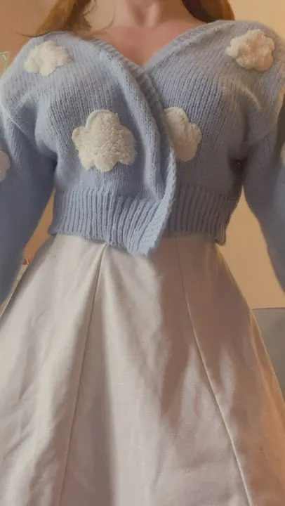 Do you like the idea of a ginger with a puffy pussy riding you?