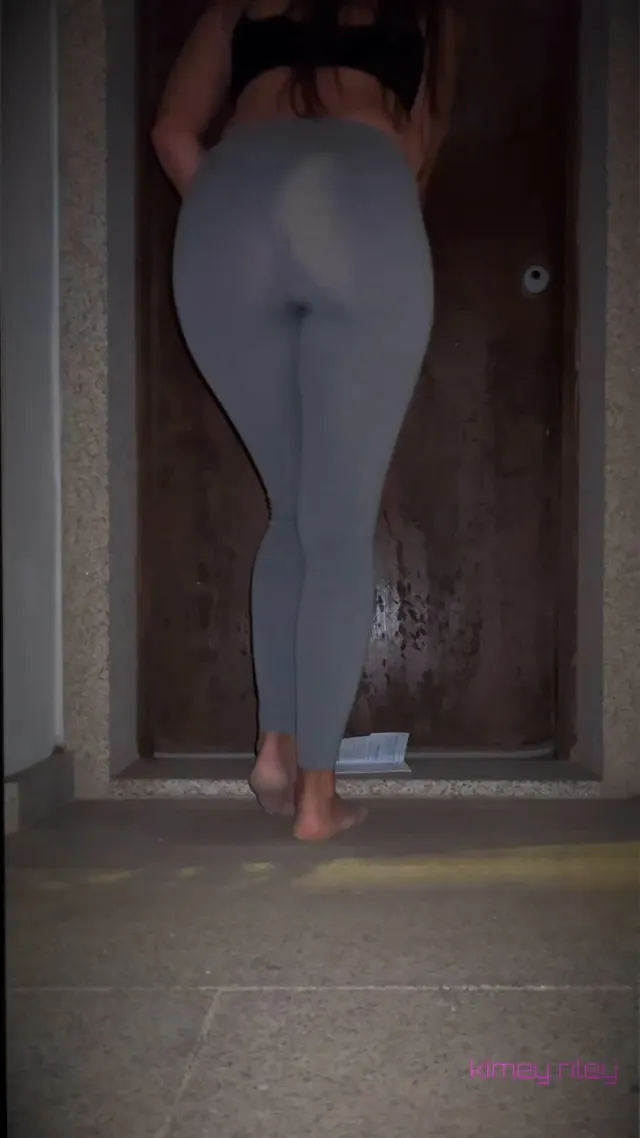 The key stayed inside the house, but my pee didn't...