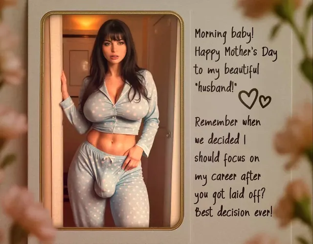 Remember when you called maternity leave 'vacation'? Now you're 8 months pregnant with my baby. Hope your swollen feet enjoy YOUR Mother's Day! 😘🍆