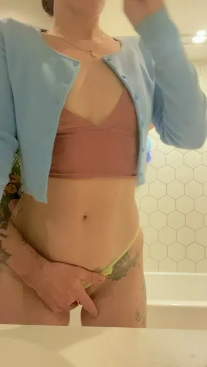 “Honey I’m brushing!” 😏