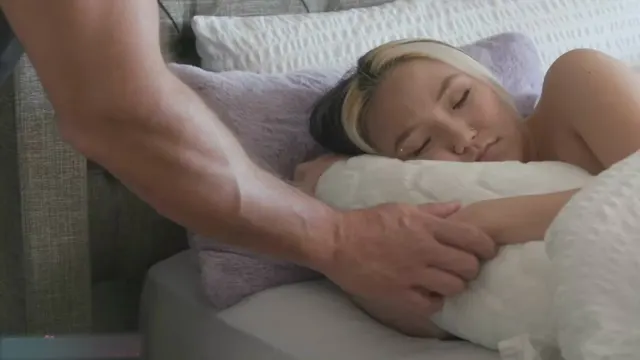 Asia Lee, Step daughter takes a Ride before getting a Ride to Class [gif]