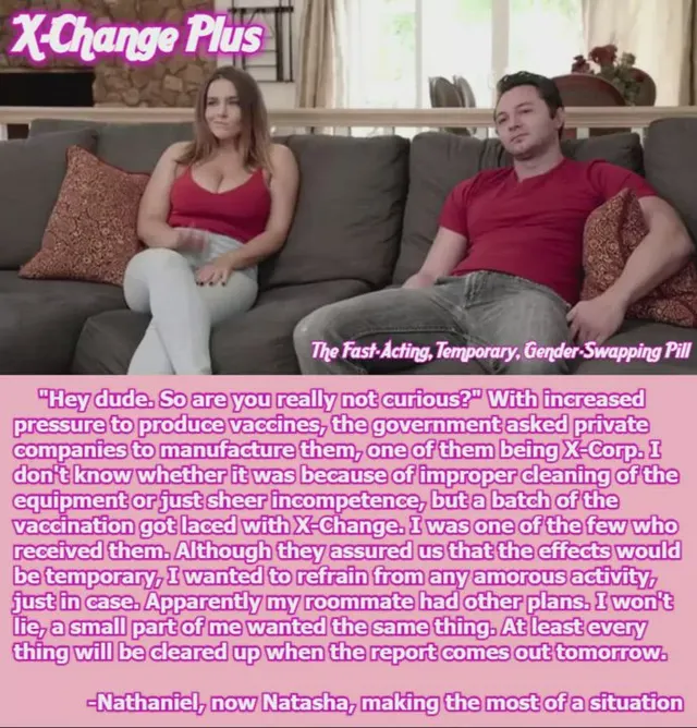 Nathaniel, now Natasha, making the most of a situation