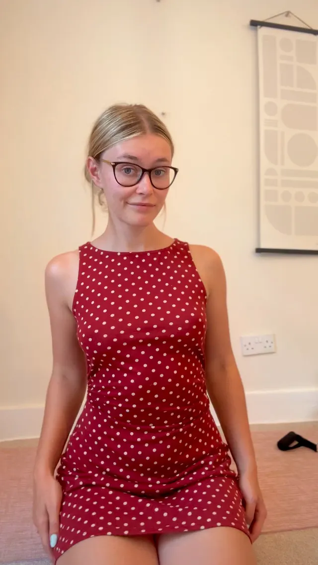 I can't wait to wear dresses all the time soon