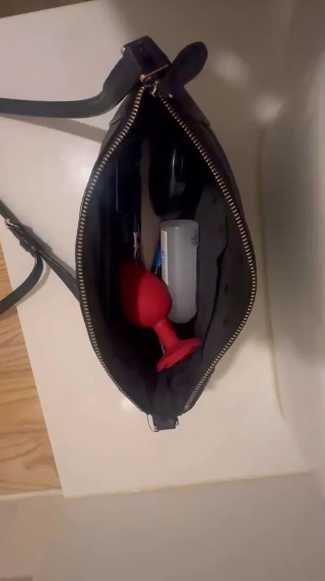 When your 3rd day of Christmas challenge is to put your largest plug in your purse, excuse yourself at dinner, put it in, and return back to the table. 