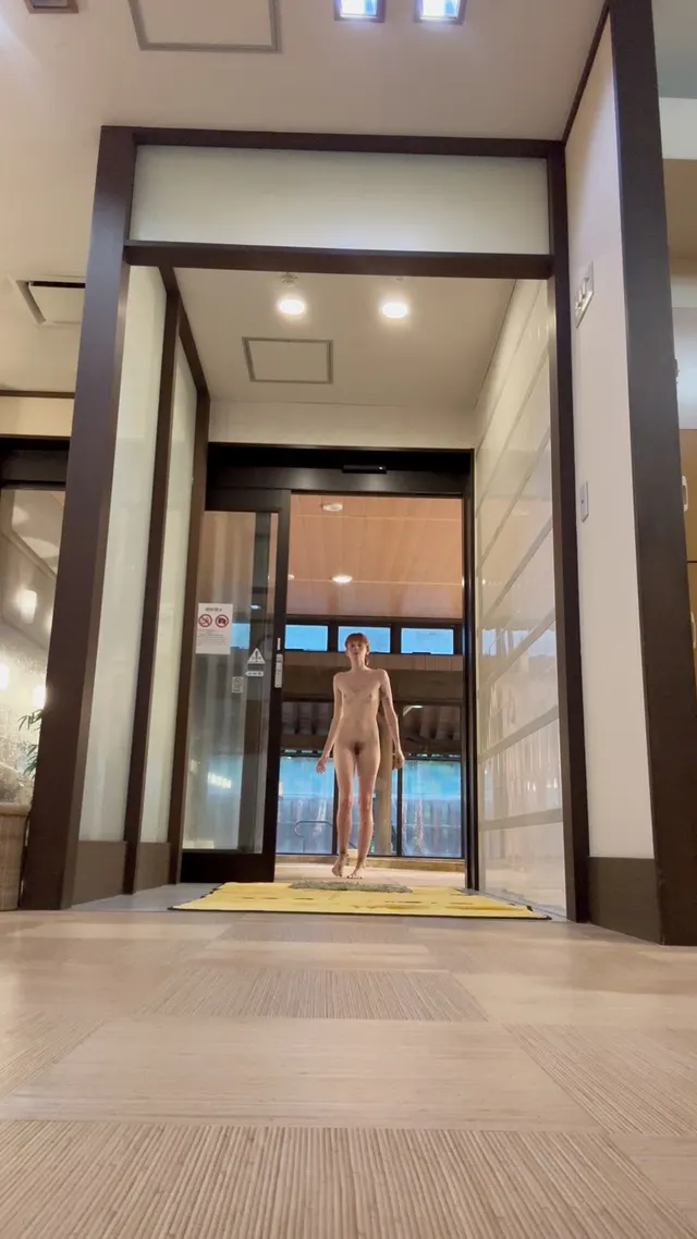 I'm the only naked one in this gym