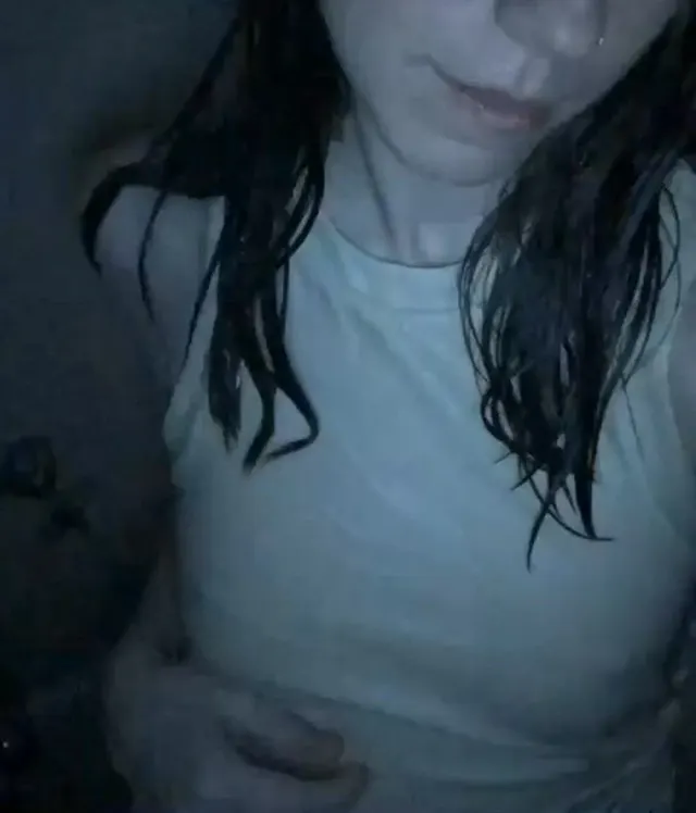 Just teasing in the shower